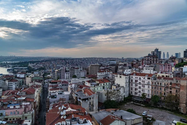 Panorama of Istanbul architecture City Istanbul Turkey. — Stock Photo, Image