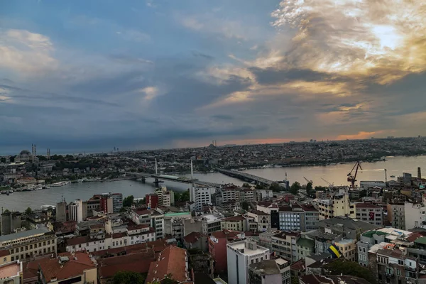 Panorama architektury Stambułu City Istanbul Turcja. — Zdjęcie stockowe