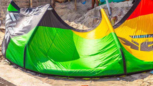 风筝冲浪是一种水上体育海梅妮可海滩. 越南 — 图库照片