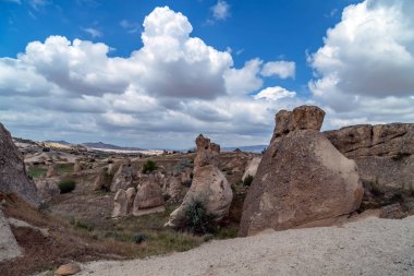 Goreme Açık Hava Müzesi Kapadokya manzarası, Türkiye