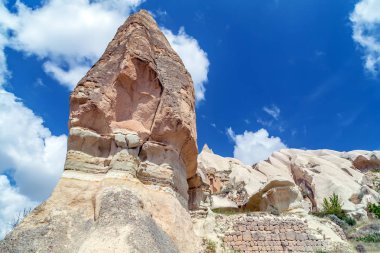 Goreme Açık Hava Müzesi Kapadokya manzarası, Türkiye