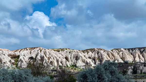 Rose Valley Trail Goreme Open Air Museum Cappadocia landscape, T — стокове фото