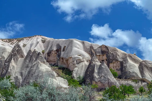 Rose Valley Trail Goreme Açık Hava Müzesi Kapadokya manzarası, T — Stok fotoğraf