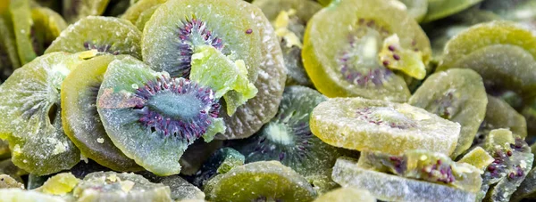 Fondo Kiwi Frutas caramelizadas — Foto de Stock