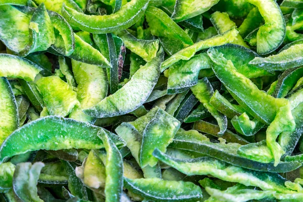 Fundo de frutas cristalizadas maçã verde — Fotografia de Stock