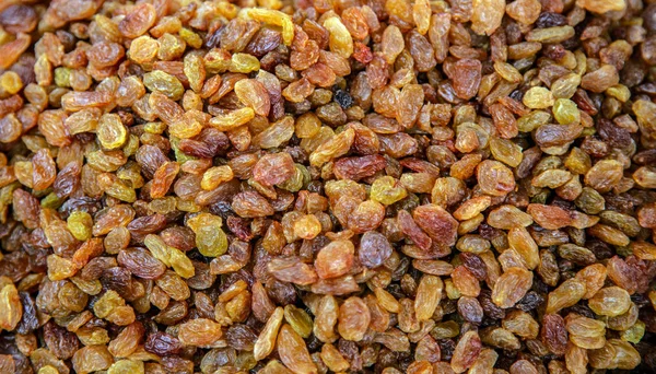 Mucchio di sfondo Raisins — Foto Stock