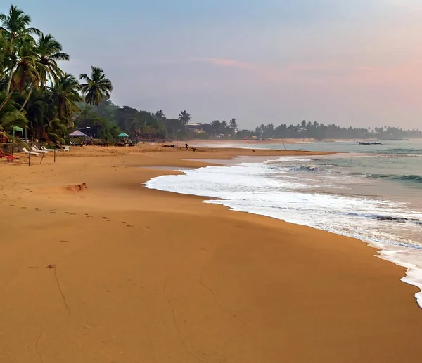 Palm Beach la apus de soare sau răsărit — Fotografie, imagine de stoc