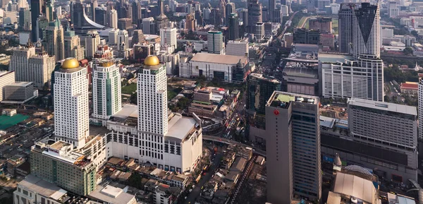 Luftaufnahme von Bangkok, Thailand. — Stockfoto