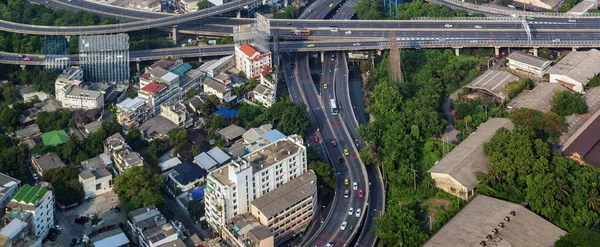 Bangkok város városkép Thaiföld. — Stock Fotó