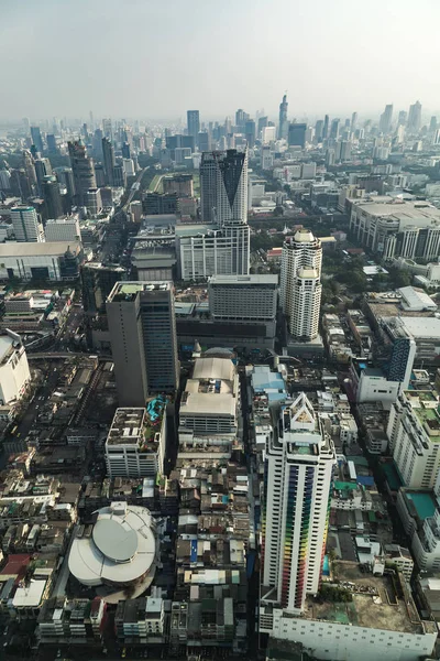 Luftaufnahme von Bangkok, Thailand. — Stockfoto