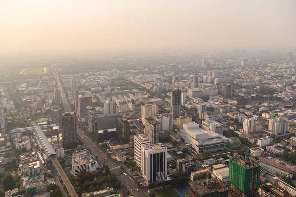 Luftaufnahme von Bangkok, Thailand. — Stockfoto