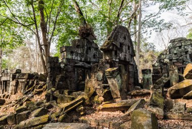 Antik Tapınak Prasat Krahom Manzarası Koh Ker, Kuzeybatı kamerası
