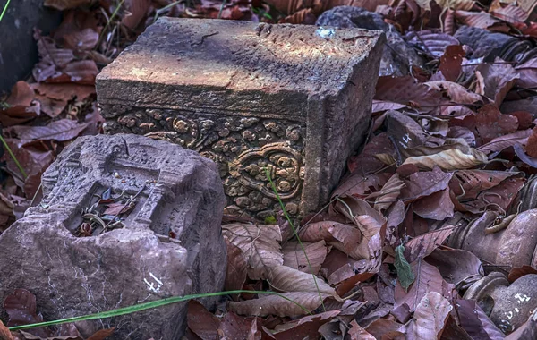 Banteay Srei Srey templom Angkorian helyszínek Kambodzsában Siem aratás, — Stock Fotó