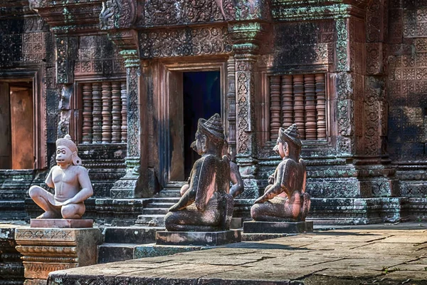 Banteay Srei eller Banteay Srey Siem Reap, Kambodja — Stockfoto