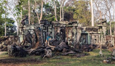 Antik Tapınak Prasat Krahom Manzarası Koh Ker, Kuzeybatı kamerası
