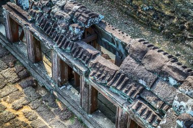 Angkor ne tapınağı Kamboçya harap