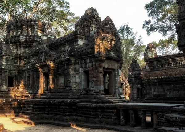 Angkor complejo turístico atracción Angkor Wat Parque Arqueológico —  Fotos de Stock