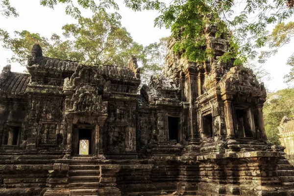 Angkor Wat arkeologisk park i Siem Reap, Kambodja Unesco Wor — Stockfoto