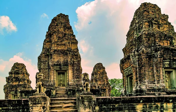 Temple complex Angkor Wat — Stock Photo, Image