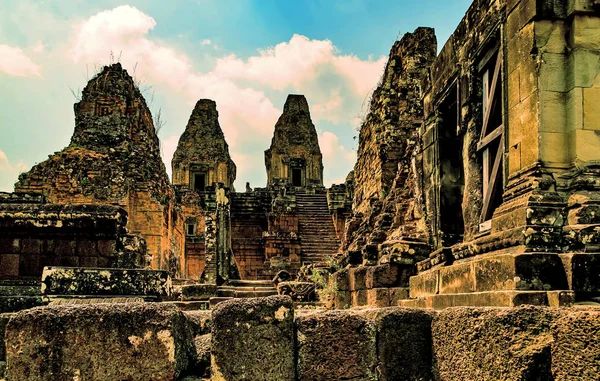 Συγκρότημα Angkor Wat Siem Reap Καμπότζη — Φωτογραφία Αρχείου