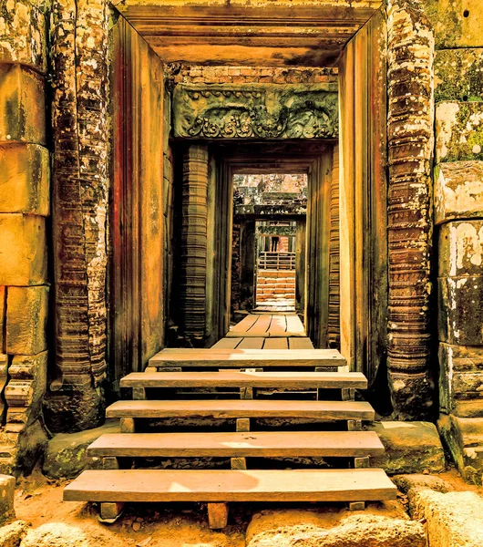 Świątynia kompleksu Angkor Wat — Zdjęcie stockowe
