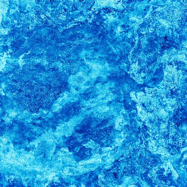 Real azul mármol contraste remolinos abstracto grunge concreto respaldo — Foto de Stock
