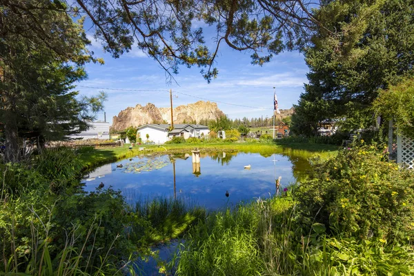 Smith Rock State Park in Oregon, Verenigde Staten. — Stockfoto