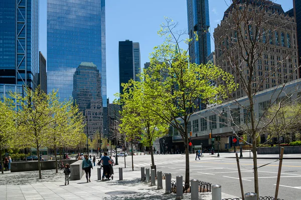 New York Usa Května 2020 Pohled Komplex Světového Obchodního Centra — Stock fotografie