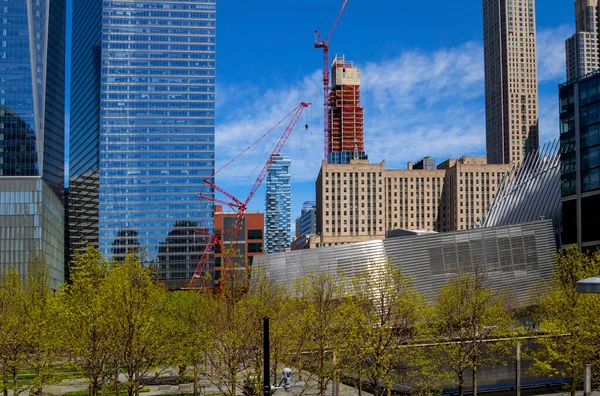 Nowy Jork Usa Maja 2020 Widok Kompleksu World Trade Center — Zdjęcie stockowe