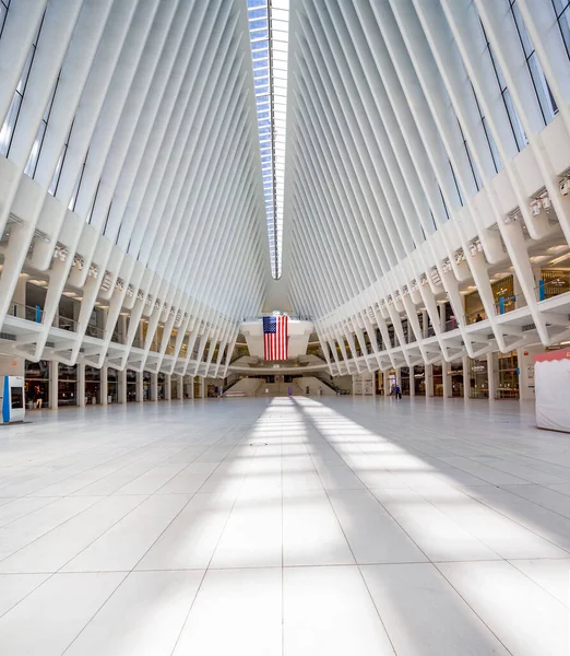New York Usa May 2020 Interior Oculus World Trade Center — Stock Fotó