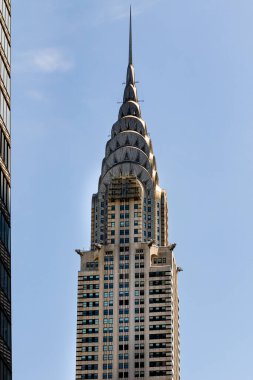 New York City - 10 Mayıs 2020: Chrysler binası 42.