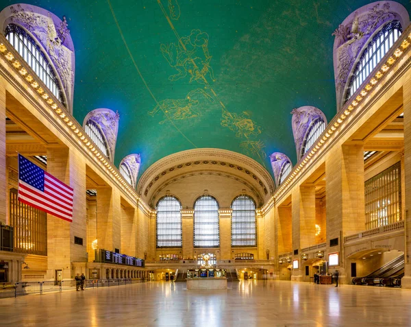 New York Mai 2020 Terminus Grand Central Vide Lors Verrouillage — Photo