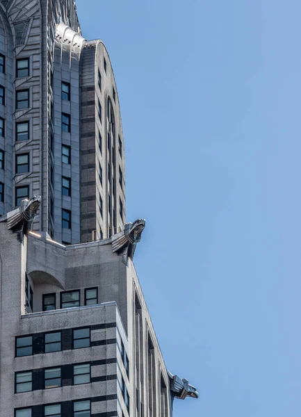 New York City Mei 2020 Chrysler Gebouw Vanaf Straat — Stockfoto