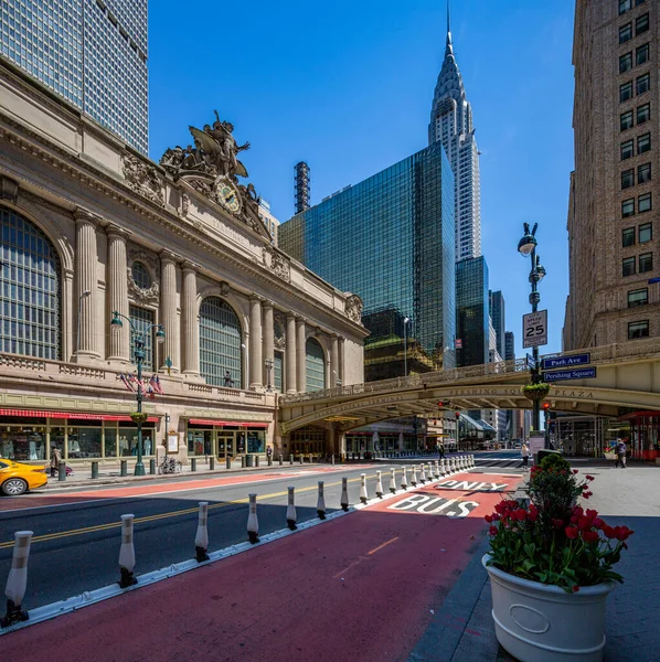 Νέα Υόρκη Μαΐου 2020 Ιστορικό Grand Central Terminal Όπως Φαίνεται — Φωτογραφία Αρχείου