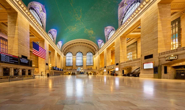 New York City Maj 2020 Töm Grand Central Terminal Coronavirus — Stockfoto