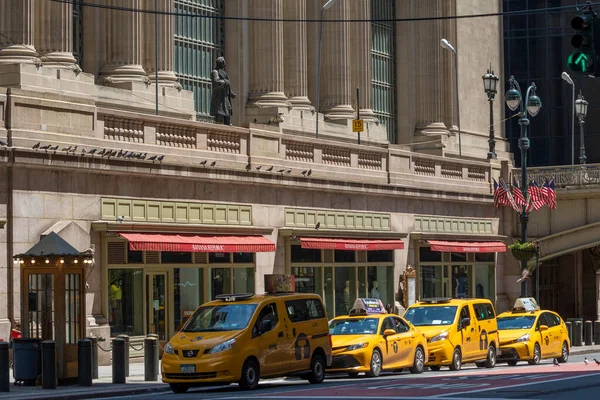 New York Maggio 2020 Storico Grand Central Terminal Visto Dalla — Foto Stock