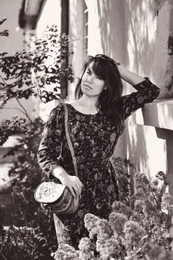 Bahar Kızıl saçlı kadın