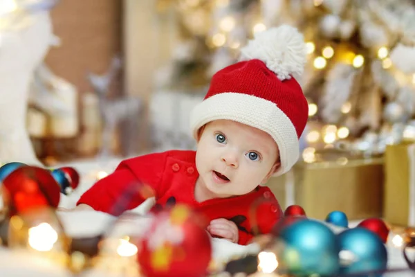 Divertido Navidad recién nacido —  Fotos de Stock