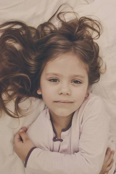 Bom dia, menina. — Fotografia de Stock