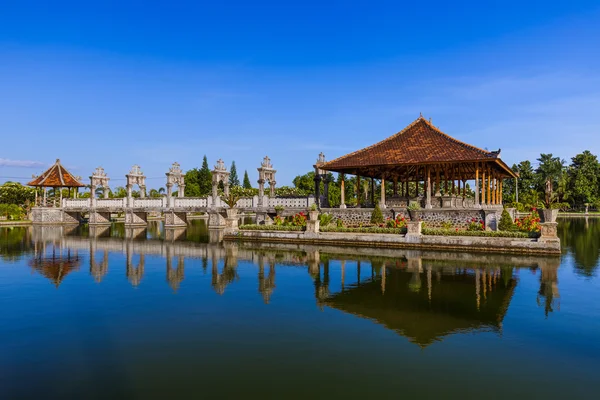 Water Palace Taman Ujung in Bali Island Indonesia — Stock Photo, Image