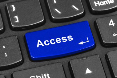 Bilgisayar dizüstü klavye erişim tuşu ile