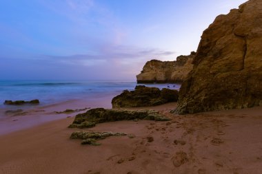 Beach Albufeira - Algarve Portekiz yakın