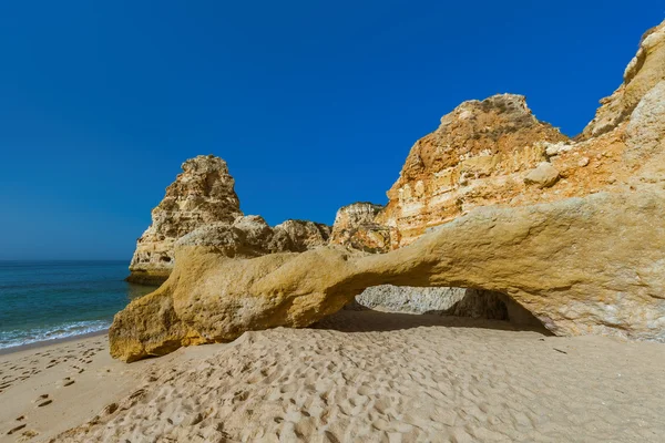 Pláž poblíž Lagos - Portugalsko Algarve — Stock fotografie