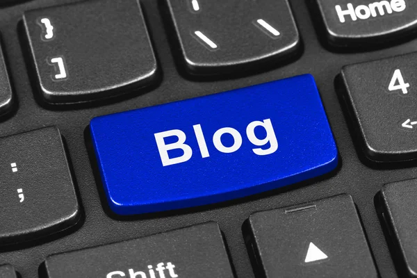 Bilgisayar dizüstü klavye ile Blog anahtar