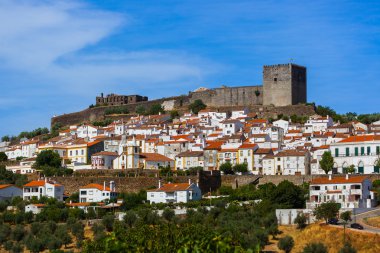 Eski şehir Castelo De Vide - Portekiz
