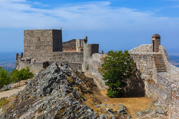 Крепость в деревне Марвао - Португалия — стоковое фото