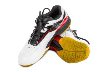 Spor spor ayakkabı beyaz arka plan üzerinde izole