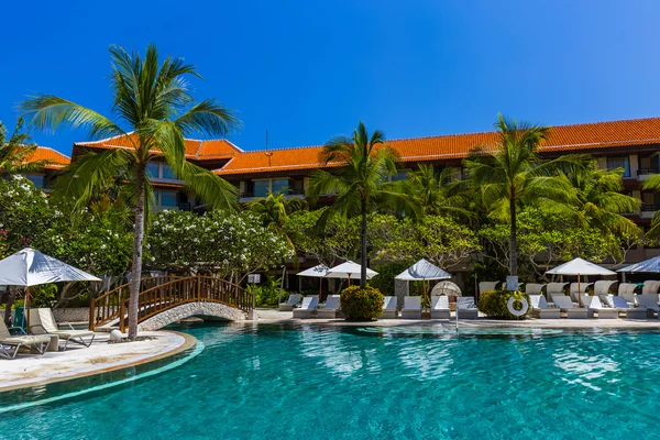 Nusa Dua resort em Bali Indonésia — Fotografia de Stock