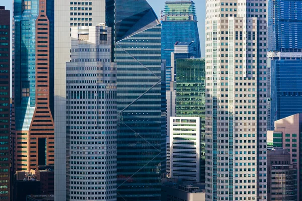 Moderne Wolkenkratzer auf singapore — Stockfoto