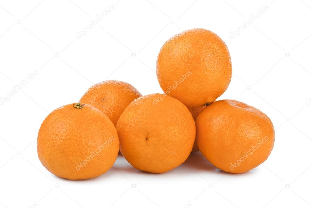 Ripe tangerine or mandarin fruit